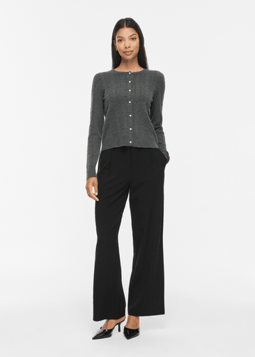 KERRY CABLE L/S KNIT CARDIGAN