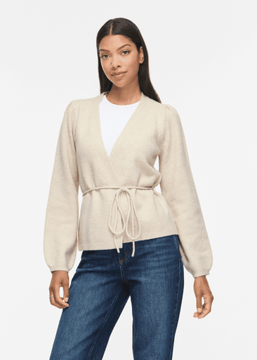 Kehla L/s Belt Knit Cardigan