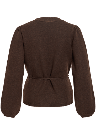 Kehla L/s Belt Knit Cardigan