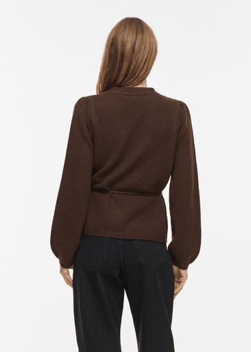 Kehla L/s Belt Knit Cardigan