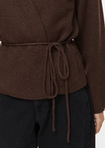 Kehla L/s Belt Knit Cardigan