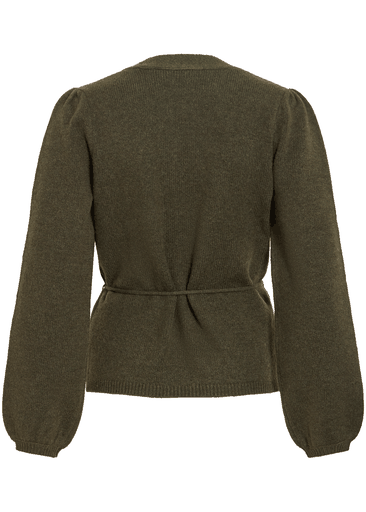 Kehla L/s Belt Knit Cardigan