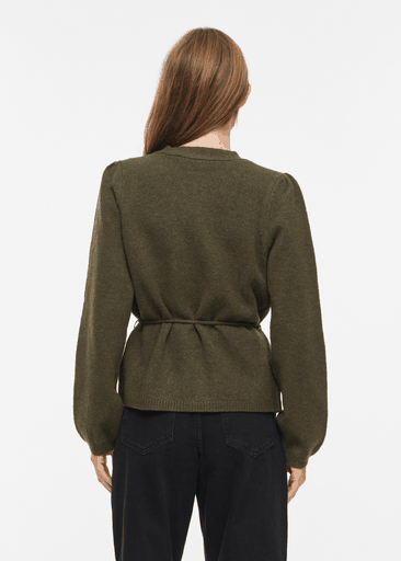 Kehla L/s Belt Knit Cardigan