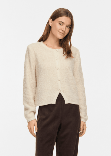 PIGGA O-NECK L/S KNIT JACKET