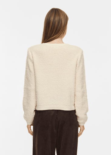 PIGGA O-NECK L/S KNIT JACKET