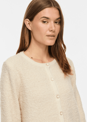 PIGGA O-NECK L/S KNIT JACKET