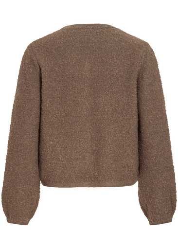PIGGA O-NECK L/S KNIT JACKET