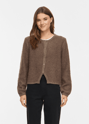PIGGA O-NECK L/S KNIT JACKET