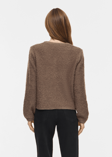 PIGGA O-NECK L/S KNIT JACKET
