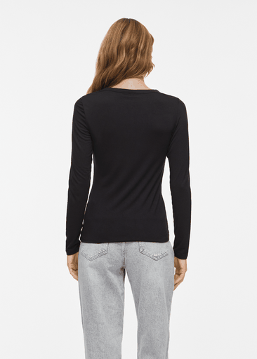 AMBIOSA O-NECK L/S TOP
