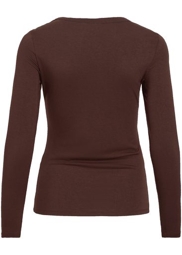 AMBIOSA O-NECK L/S TOP