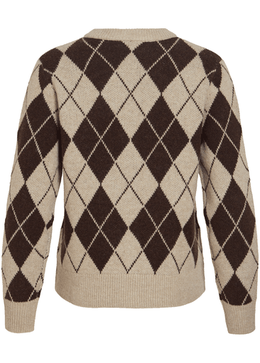 AGGIE L/S KNIT CARDIGAN