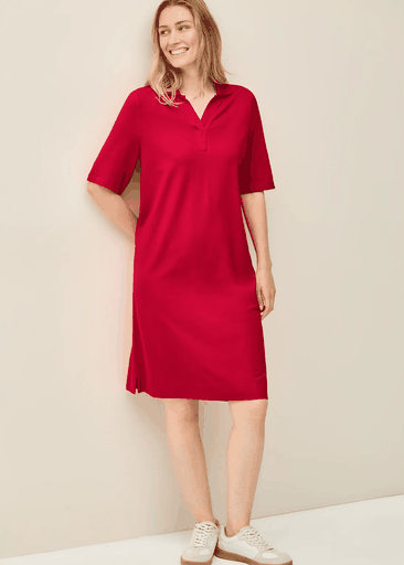 Piquée Polo Shirt Dress Piquée Polo Shirt Dress