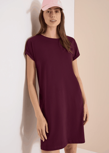 Solid Jersey Dress