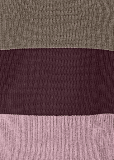 SANDY L/S STRIPE PULLOVER KNIT