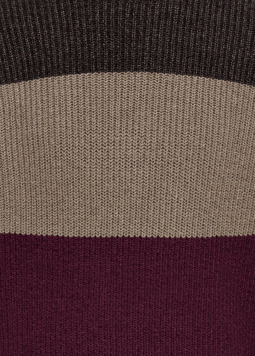 SANDY L/S STRIPE PULLOVER KNIT