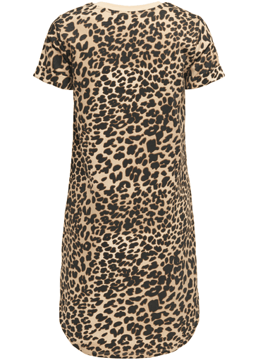 IVY NEW S/S AOP SWEAT DRESS