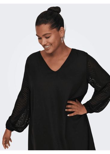 SUSSI LS V-NECK KNEE DRESS SUSSI LS V-NECK KNEE DRESS