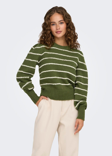 SIGRID LIFE L/S ON PUFF PULL KNIT SIGRID LIFE L/S ON PUFF PULL KNIT