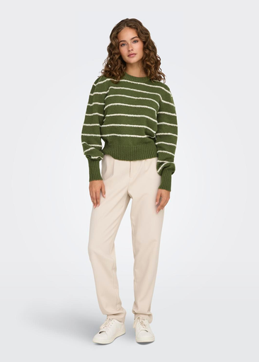 SIGRID LIFE L/S ON PUFF PULL KNIT SIGRID LIFE L/S ON PUFF PULL KNIT
