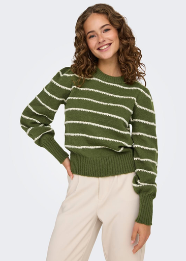 SIGRID LIFE L/S ON PUFF PULL KNIT SIGRID LIFE L/S ON PUFF PULL KNIT