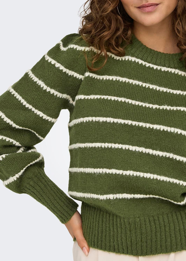SIGRID LIFE L/S ON PUFF PULL KNIT SIGRID LIFE L/S ON PUFF PULL KNIT