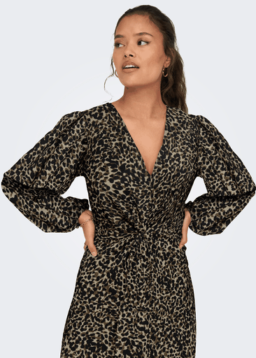 JULIA L/S KNOT DRESS JULIA L/S KNOT DRESS