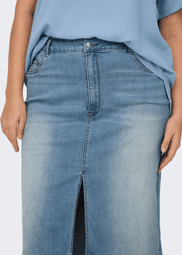 ROSE HW SKIRT MIDI DENIM ROSE HW SKIRT MIDI DENIM