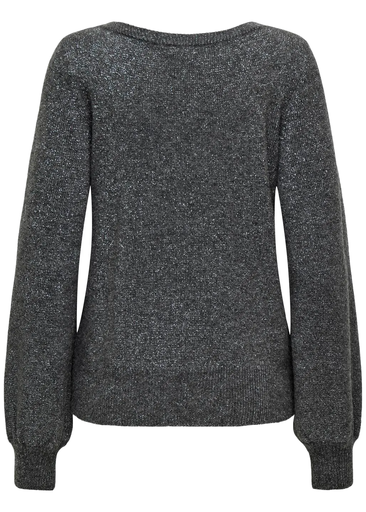 RUE GLITTER L/S BOAT PULLOVE KNIT RUE GLITTER L/S BOAT PULLOVE KNIT