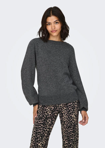 RUE GLITTER L/S BOAT PULLOVE KNIT RUE GLITTER L/S BOAT PULLOVE KNIT