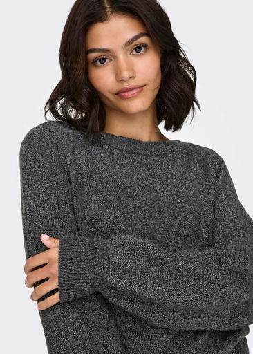 RUE GLITTER L/S BOAT PULLOVE KNIT RUE GLITTER L/S BOAT PULLOVE KNIT