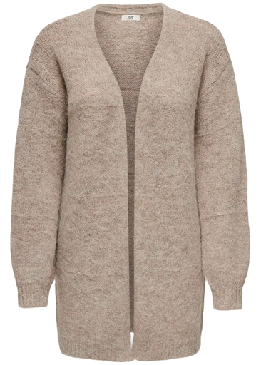 ZOEY LIFE L/S OPEN CARDIGAN KNIT