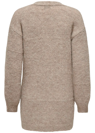 ZOEY LIFE L/S OPEN CARDIGAN KNIT