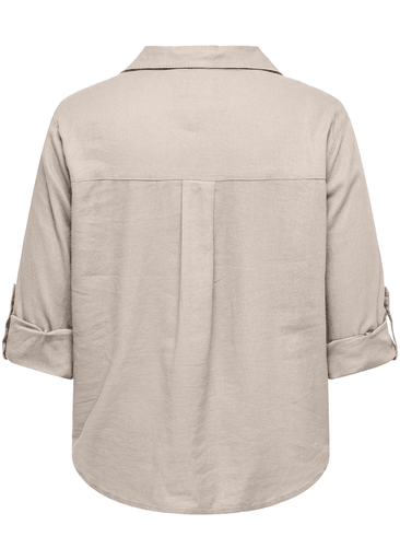 YASMIN-CARO L/S LINEN SHIRT
