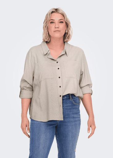 YASMIN-CARO L/S LINEN SHIRT