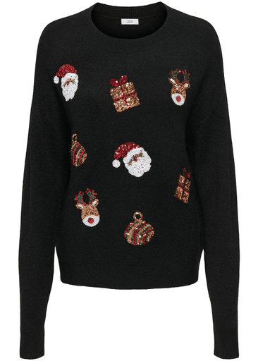 SANTA L/S X-MAS O-NECK PULLOVER