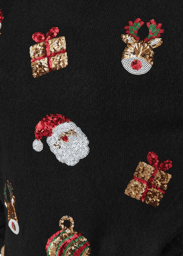 SANTA L/S X-MAS O-NECK PULLOVER