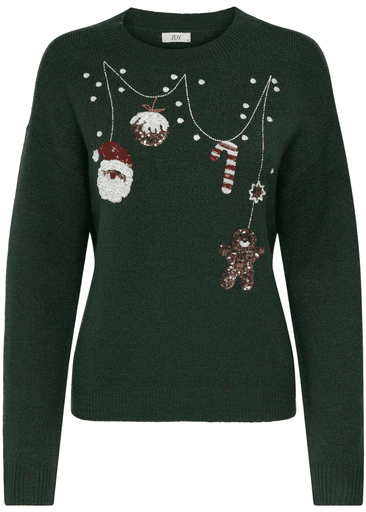 SANTA L/S X-MAS O-NECK PULLOVER