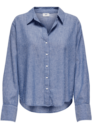 MILA L/S LOOSE LINEN SHIRT