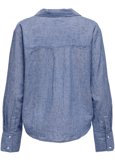 MILA L/S LOOSE LINEN SHIRT