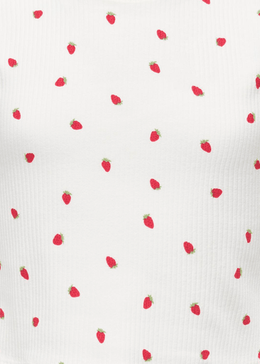 BELLA LIFE SHORT AOP S/S TOP
