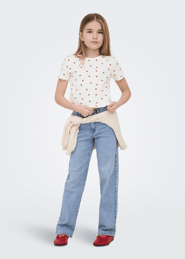 BELLA LIFE SHORT AOP S/S TOP