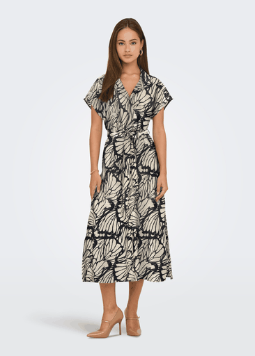 TROYA LIFE S/L MIDI DRESS TROYA LIFE S/L MIDI DRESS