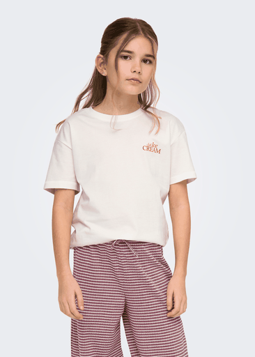 Helen Life S/s Loose Tee Jrs