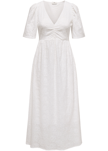 HEAVEN 2/4 V-NECK ANGLAISE DRESS HEAVEN 2/4 V-NECK ANGLAISE DRESS