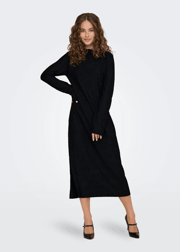 BELLA L/S STRUCTURE DRESS