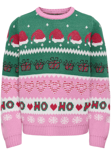 HOHO XMAS LS PULLOVER