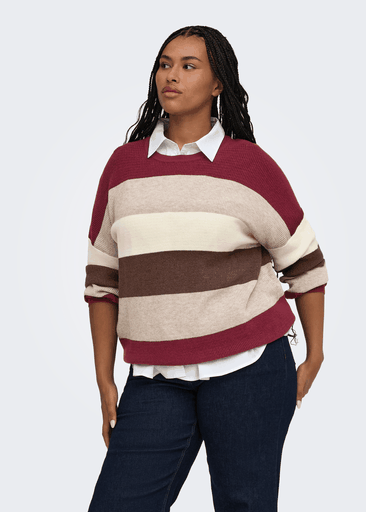 ATIA L/S STRIPE PULLOV