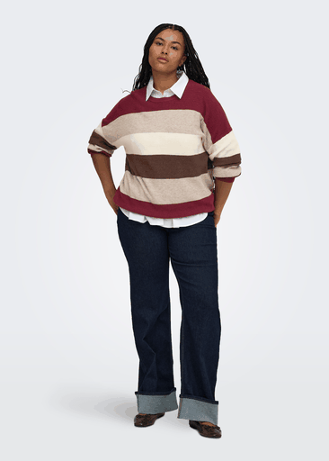ATIA L/S STRIPE PULLOV