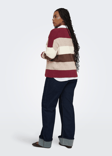 ATIA L/S STRIPE PULLOV